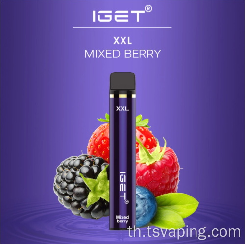 Australia Hot 1800 Puffs disposerive vape 7ml ของเหลว